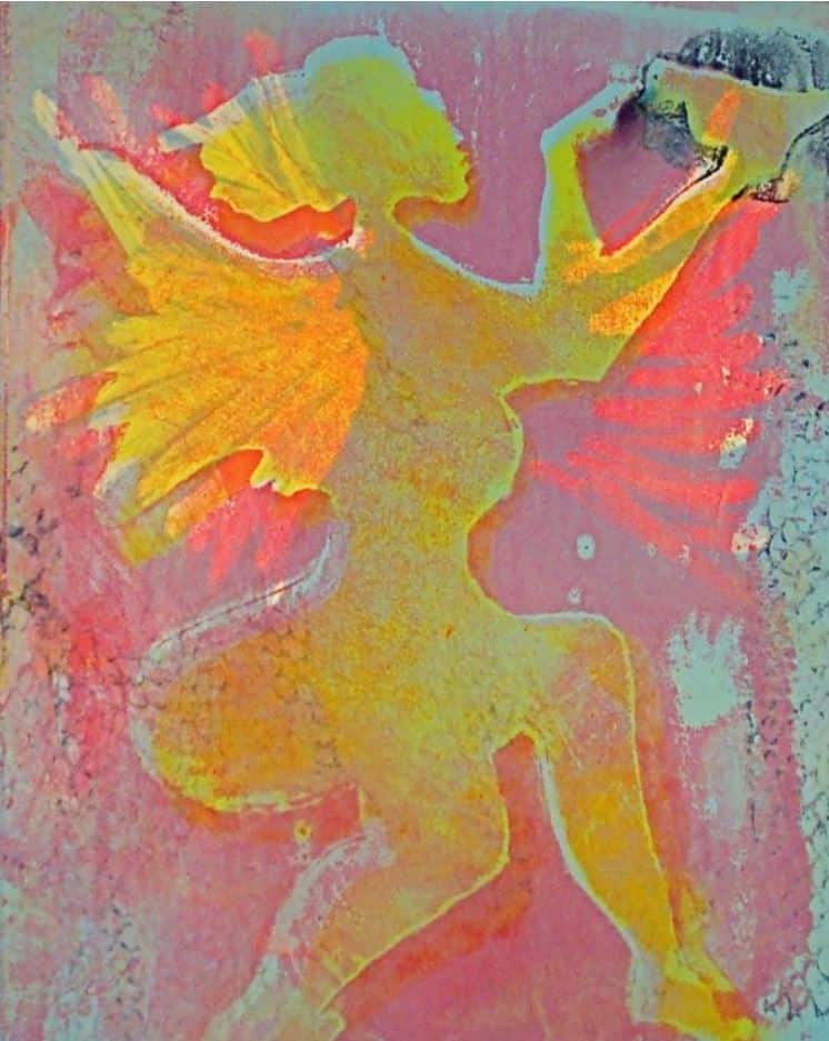 Monoprint-Alice Galick