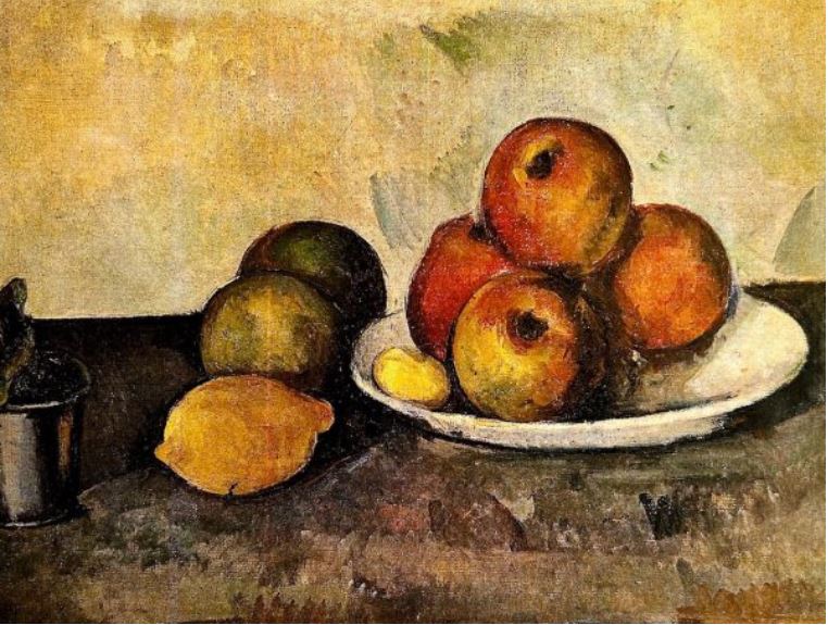 Paul Cézanne Still Life with Michael Giaquinto