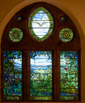 Tiffany Windows at church