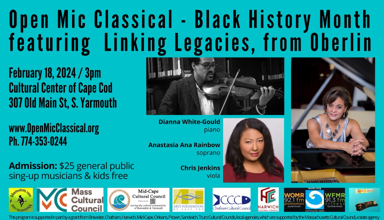 Open Mic Classical – Black History Month