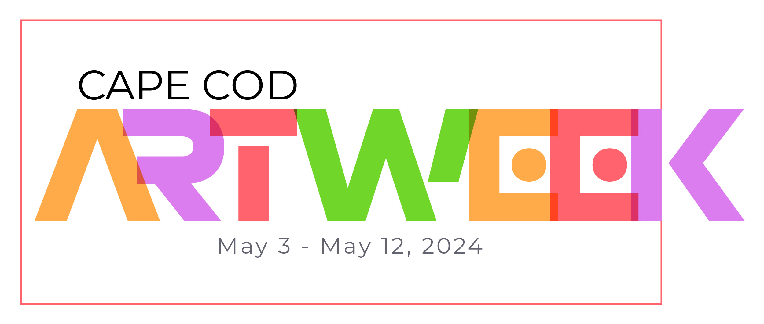 Cape Cod ArtWeek May 3rd to May 12th 2024